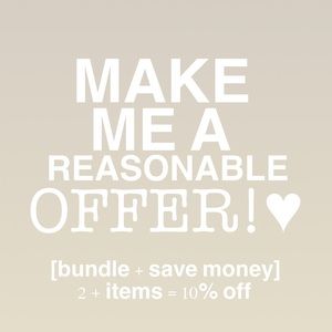 Make me an offer! Let’s talk ✨